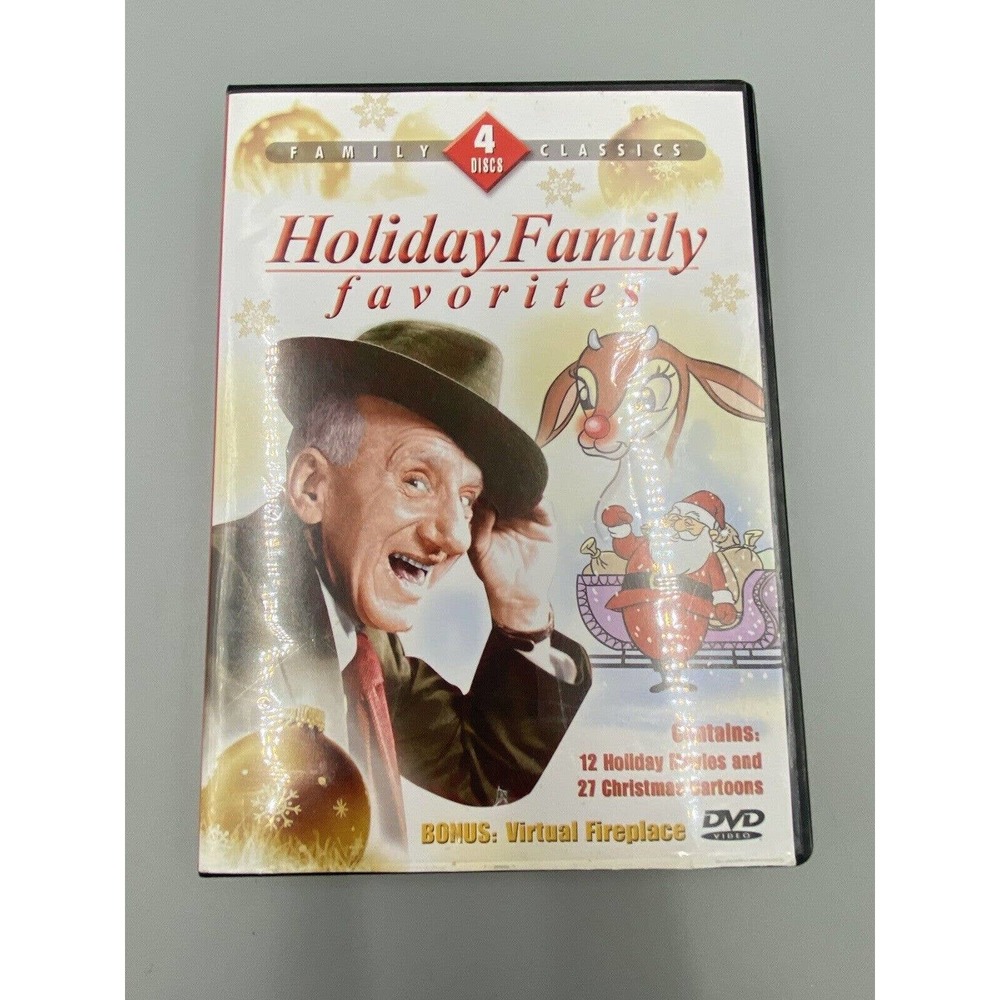 HOLIDAY FAMILY FAVORITES DVD 4 Disc Set